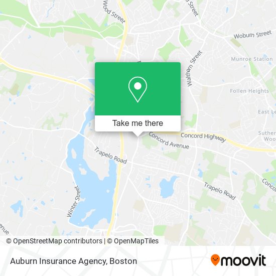Auburn Insurance Agency map