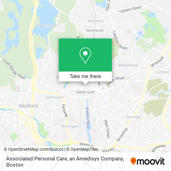 Associated Personal Care, an Amedisys Company map