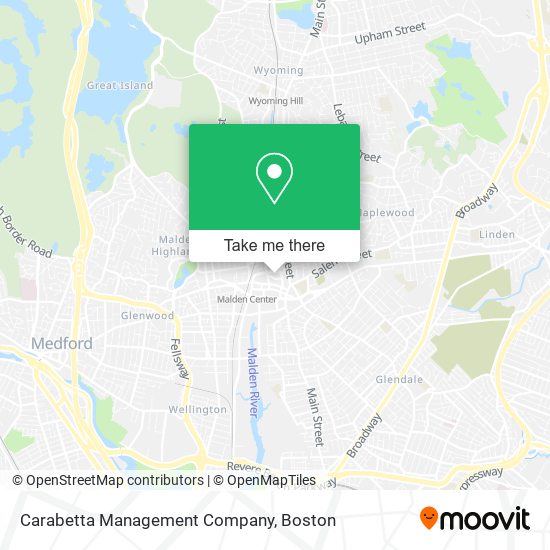Carabetta Management Company map
