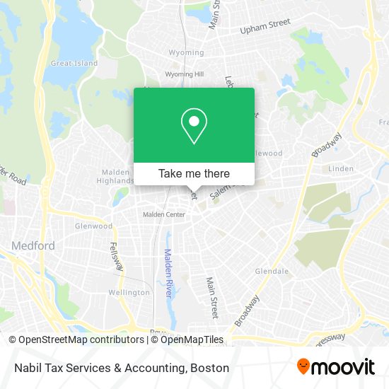 Mapa de Nabil Tax Services & Accounting