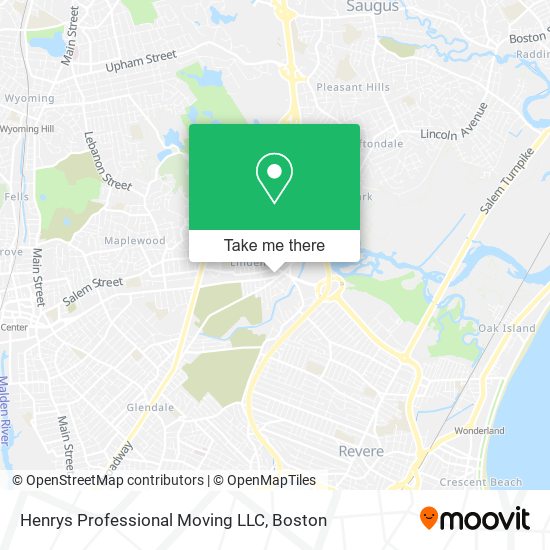 Mapa de Henrys Professional Moving LLC