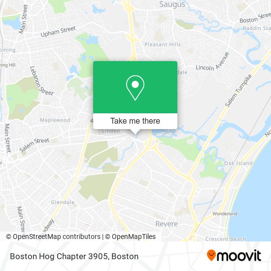 Boston Hog Chapter 3905 map