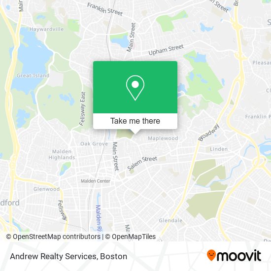 Andrew Realty Services map