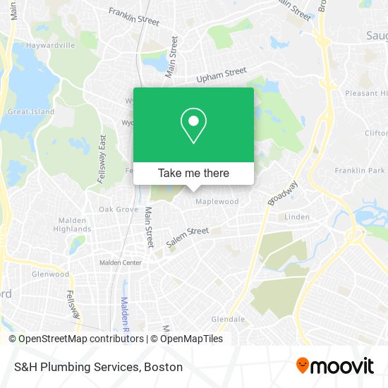 Mapa de S&H Plumbing Services