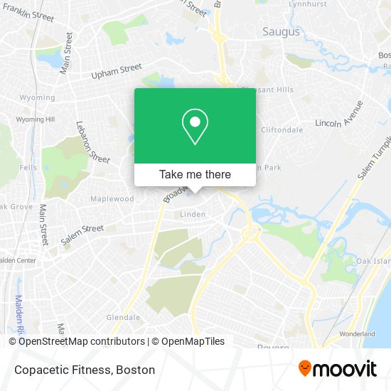 Copacetic Fitness map