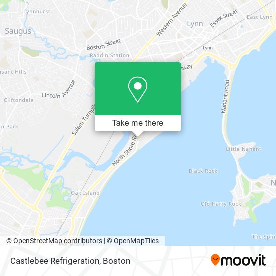 Castlebee Refrigeration map
