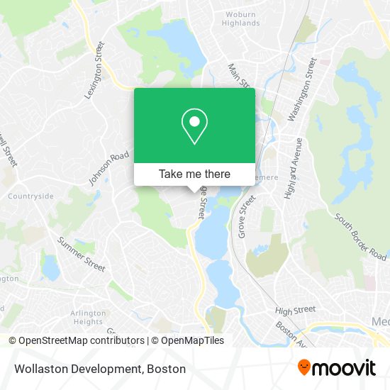 Mapa de Wollaston Development