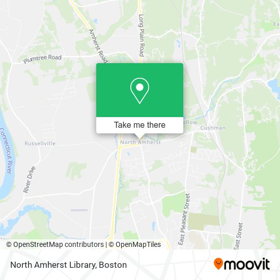 Mapa de North Amherst Library