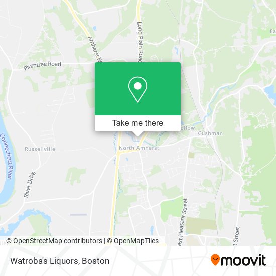 Watroba's Liquors map