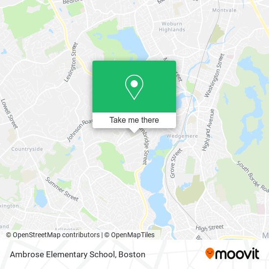 Ambrose Elementary School map