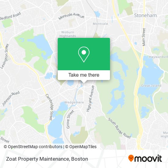 Zoat Property Maintenance map