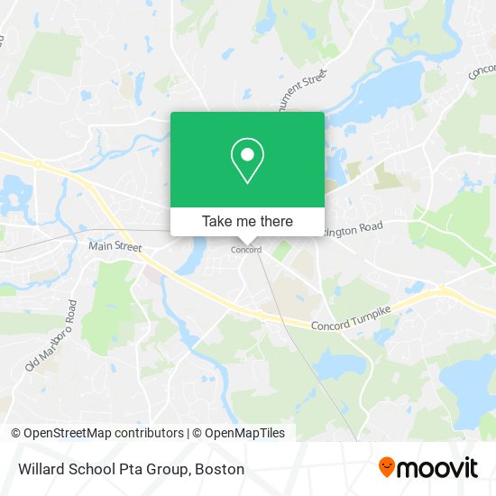 Mapa de Willard School Pta Group