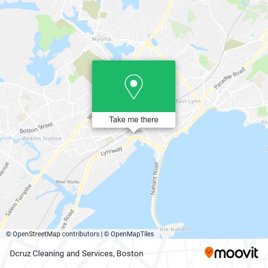 Mapa de Dcruz Cleaning and Services