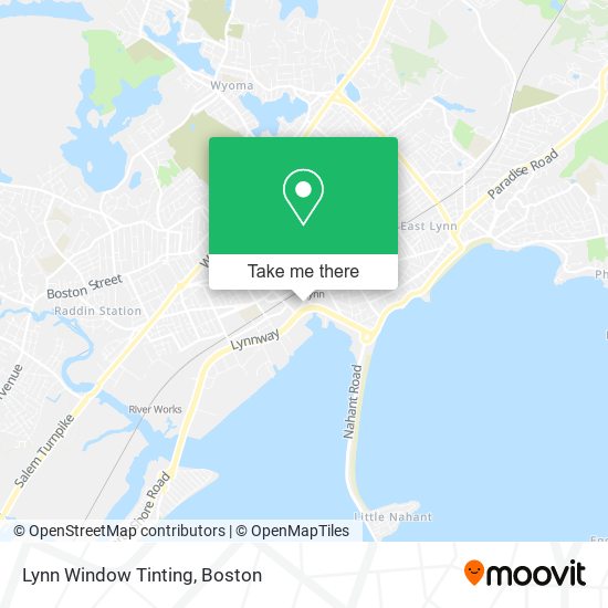 Lynn Window Tinting map