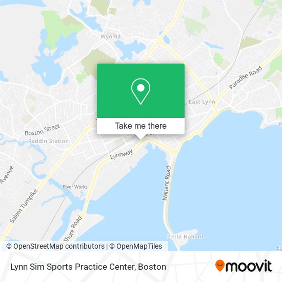 Lynn Sim Sports Practice Center map