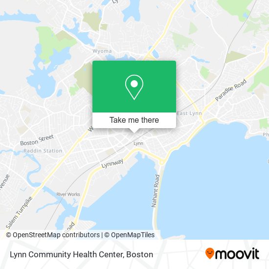 Mapa de Lynn Community Health Center