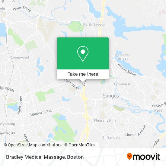 Mapa de Bradley Medical Massage