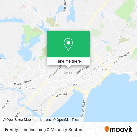 Freddy's Landscaping & Masonry map