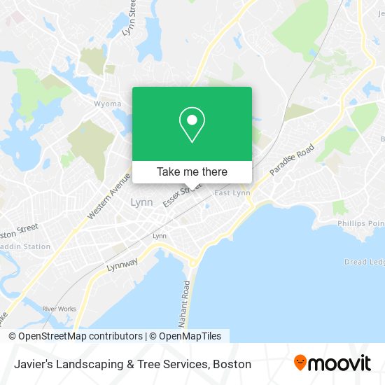 Mapa de Javier's Landscaping & Tree Services