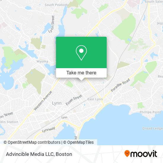 Advincible Media LLC map