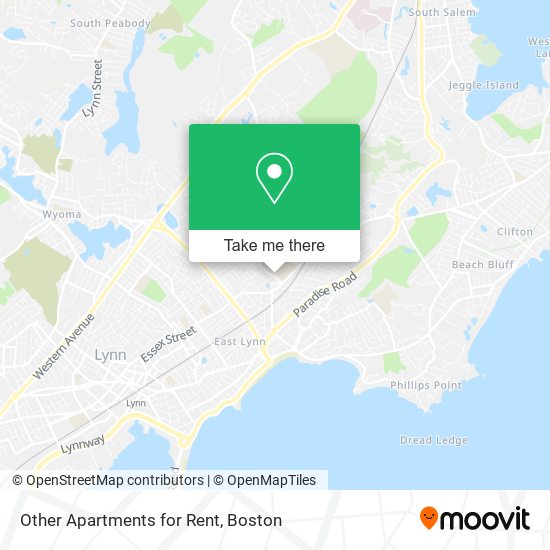 Other Apartments for Rent map