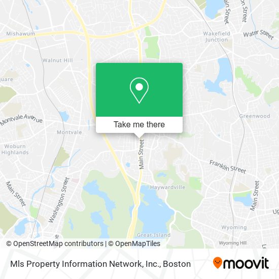 Mls Property Information Network, Inc. map