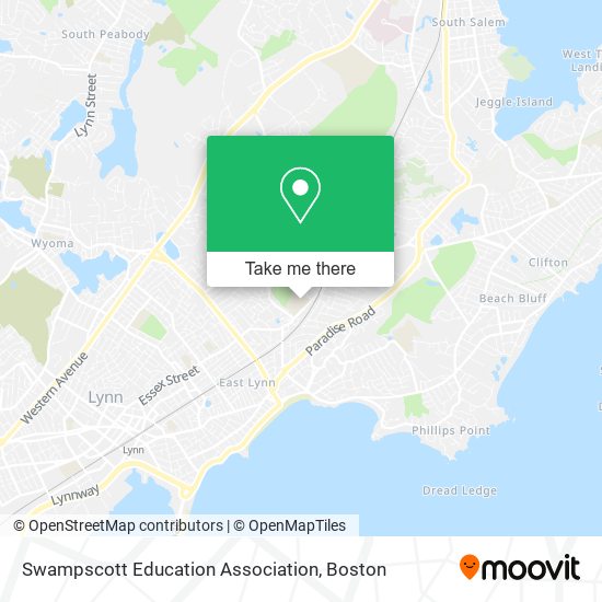 Swampscott Education Association map