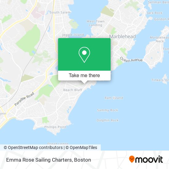 Emma Rose Sailing Charters map
