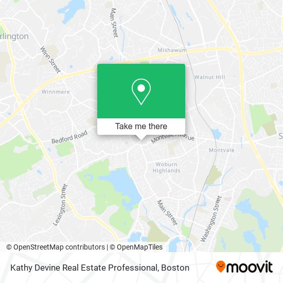 Kathy Devine Real Estate Professional map