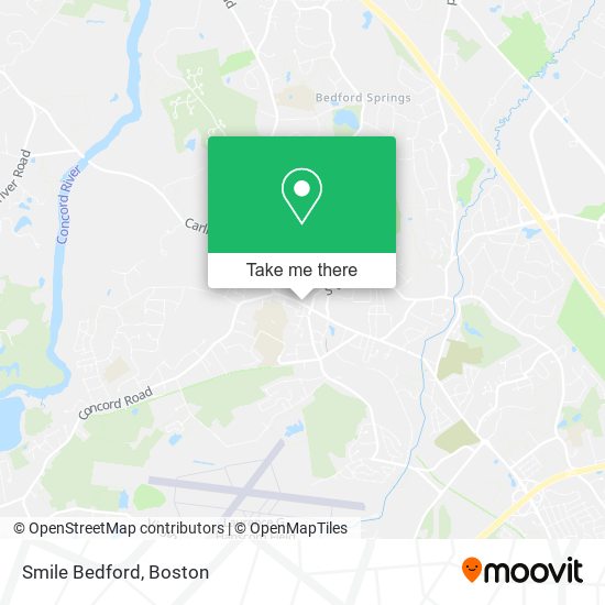 Smile Bedford map