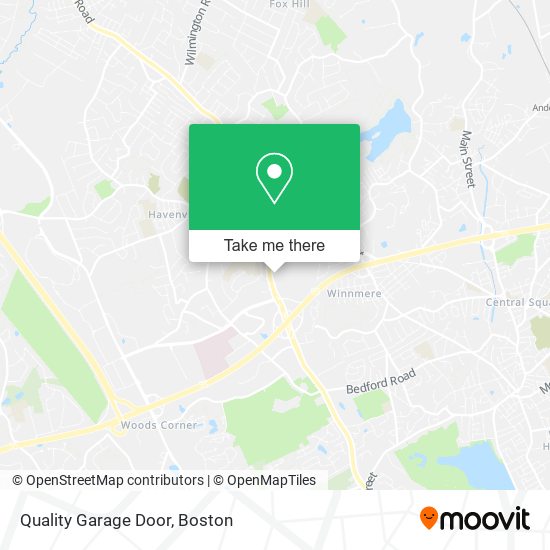 Mapa de Quality Garage Door