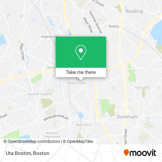 Uta Boston map