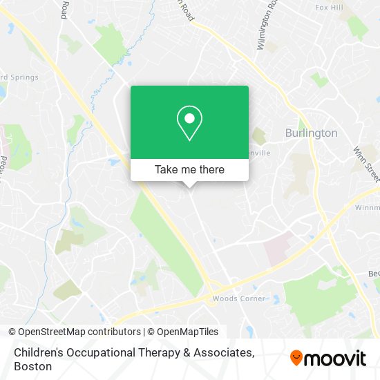 Mapa de Children's Occupational Therapy & Associates