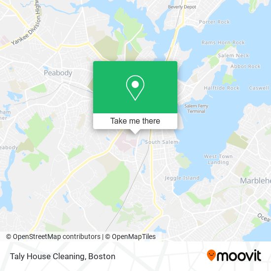 Taly House Cleaning map