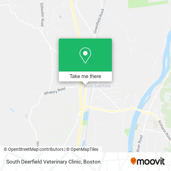South Deerfield Veterinary Clinic map