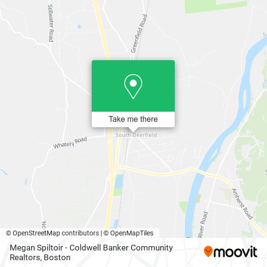 Megan Spiltoir - Coldwell Banker Community Realtors map