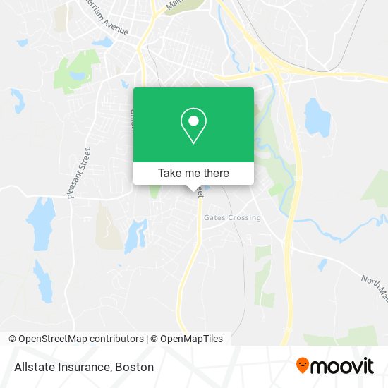 Allstate Insurance map