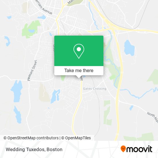 Wedding Tuxedos map