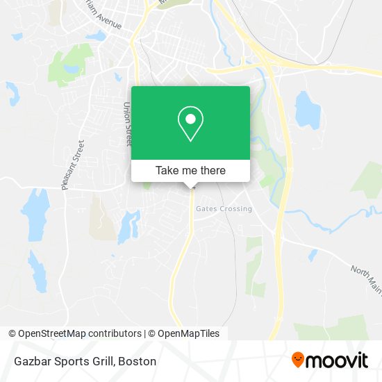 Gazbar Sports Grill map