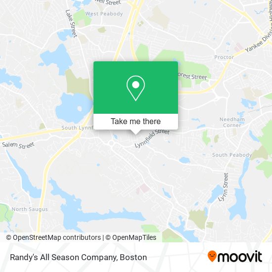 Mapa de Randy's All Season Company