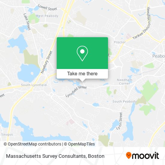 Mapa de Massachusetts Survey Consultants