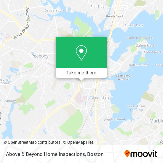 Above & Beyond Home Inspections map