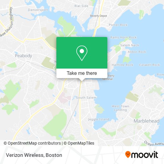 Verizon Wireless map