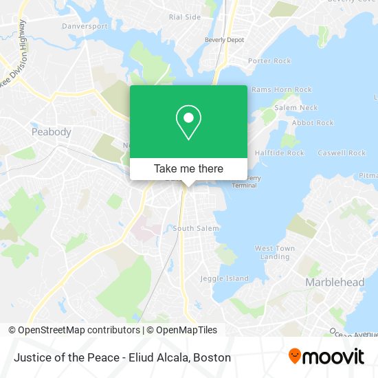Justice of the Peace - Eliud Alcala map