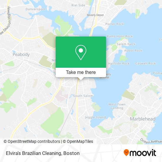 Elvira's Brazilian Cleaning map