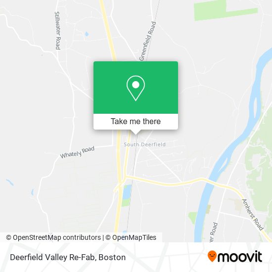 Deerfield Valley Re-Fab map
