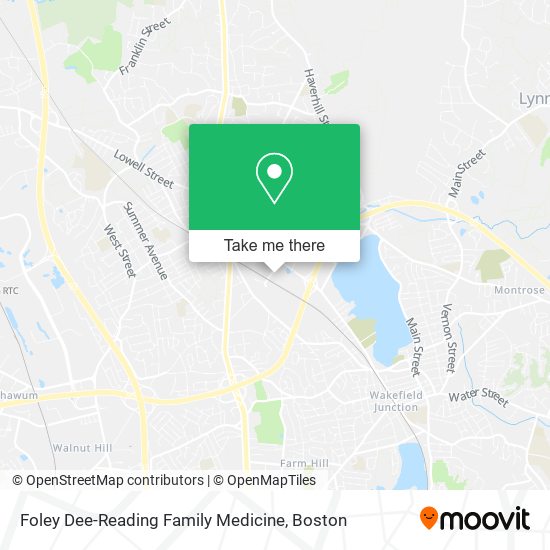 Foley Dee-Reading Family Medicine map