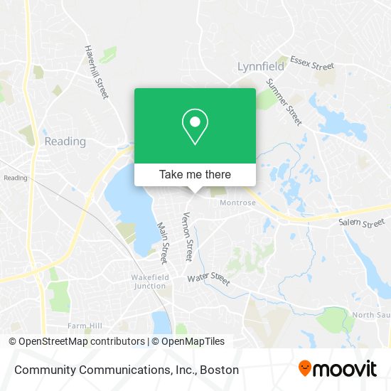 Community Communications, Inc. map