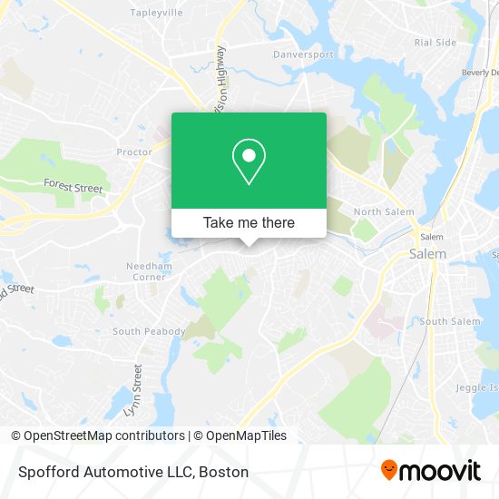 Spofford Automotive LLC map