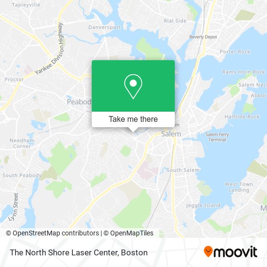 Mapa de The North Shore Laser Center